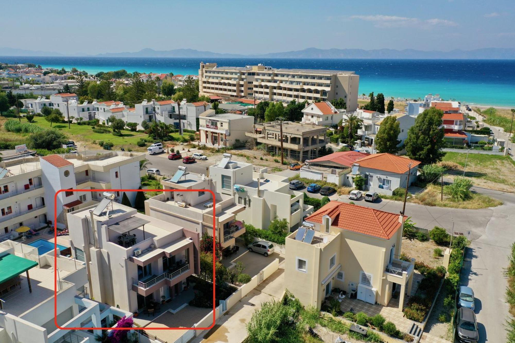 Dionysus Seaside Villa Ialysos  Exterior foto